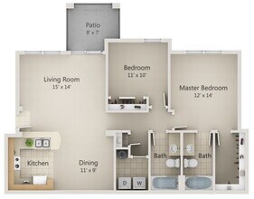 Monaco Villa Premium D37 floor plan